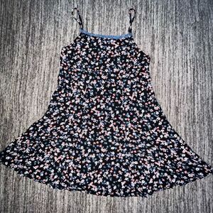 Arizona Jean Co. Womens Dress Jr. Size‎ 14 Multicolor Floral Sleeveless Girlcore